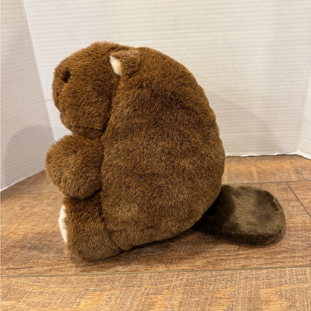 Plush Brown Beaver Stuffed Animal 10” Tall - Picture 5 of 10